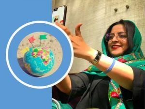 blue circle voice gabric diabetes